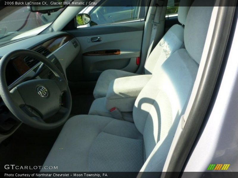 Glacier Blue Metallic / Gray 2006 Buick LaCrosse CX