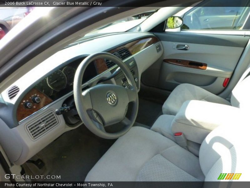 Glacier Blue Metallic / Gray 2006 Buick LaCrosse CX