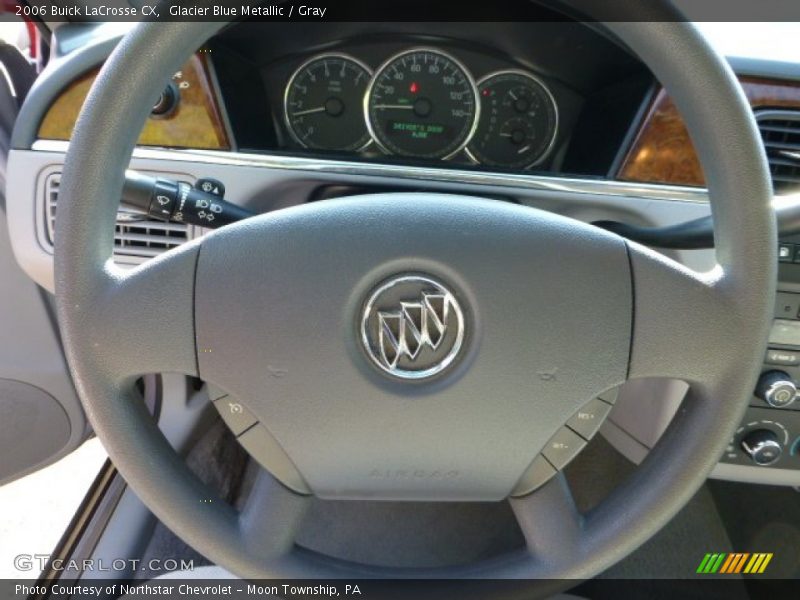 Glacier Blue Metallic / Gray 2006 Buick LaCrosse CX