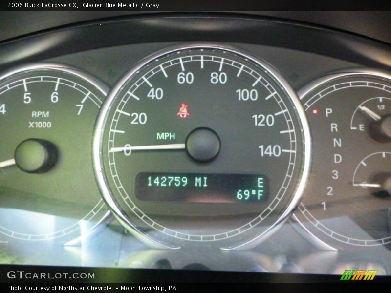 Glacier Blue Metallic / Gray 2006 Buick LaCrosse CX