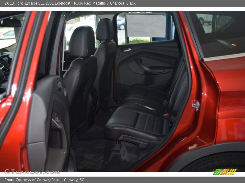Rear Seat of 2013 Escape SEL 2.0L EcoBoost