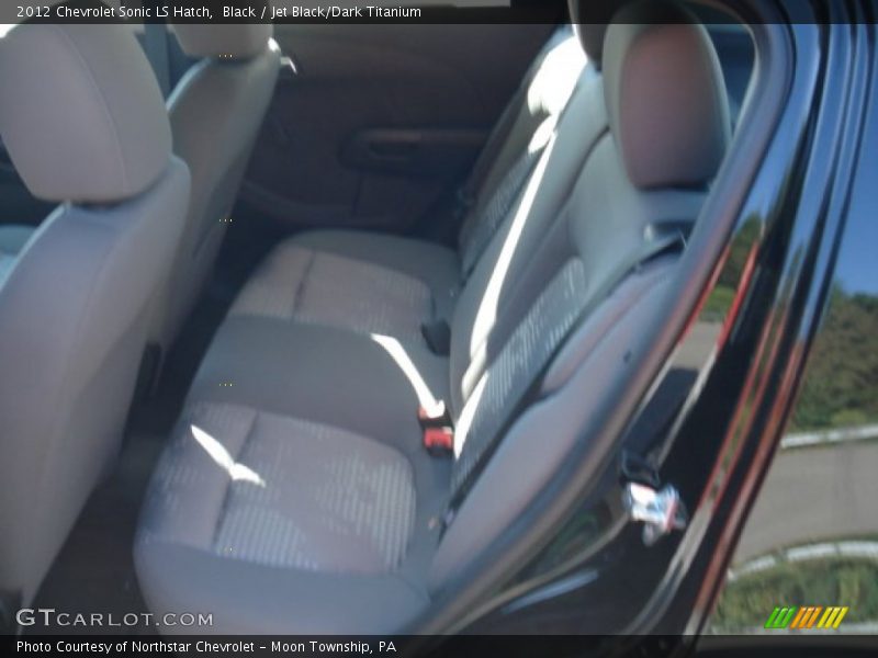 Black / Jet Black/Dark Titanium 2012 Chevrolet Sonic LS Hatch