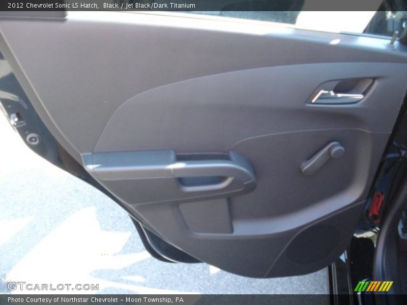 Black / Jet Black/Dark Titanium 2012 Chevrolet Sonic LS Hatch