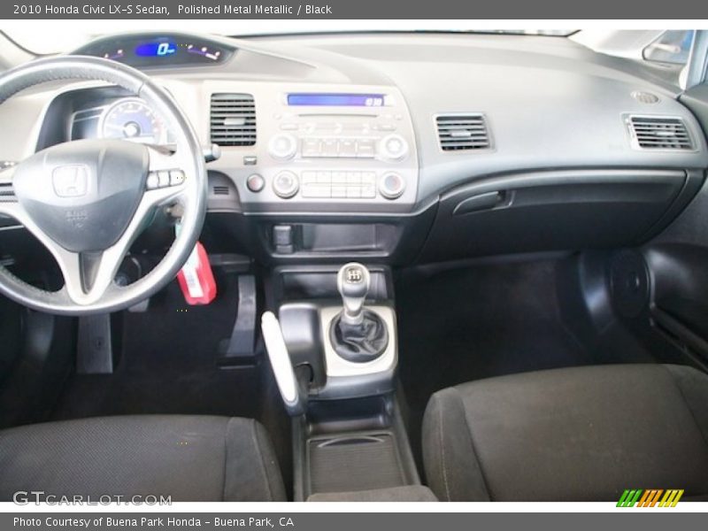 Dashboard of 2010 Civic LX-S Sedan