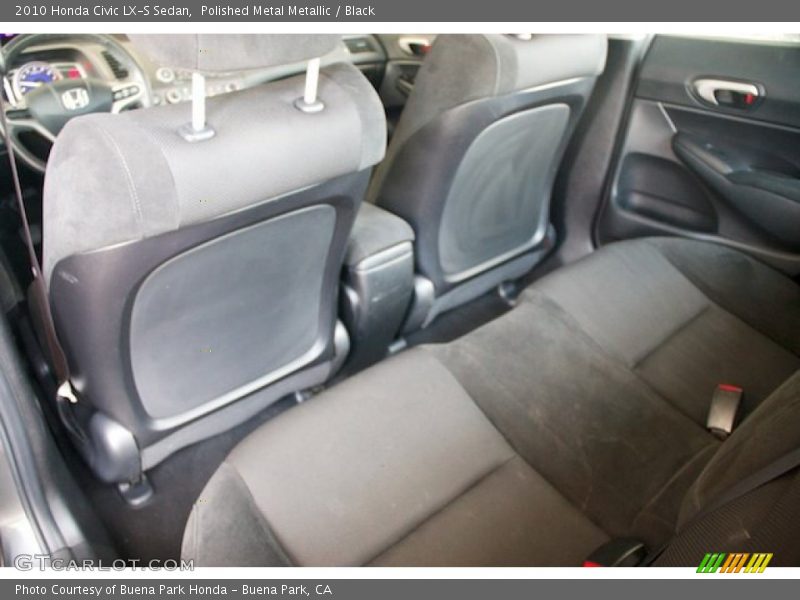 Polished Metal Metallic / Black 2010 Honda Civic LX-S Sedan