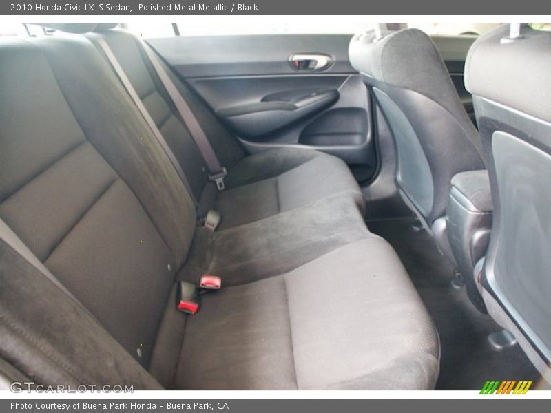 Polished Metal Metallic / Black 2010 Honda Civic LX-S Sedan