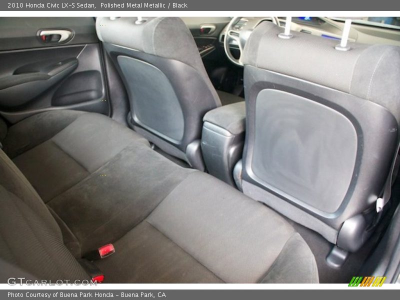 Polished Metal Metallic / Black 2010 Honda Civic LX-S Sedan