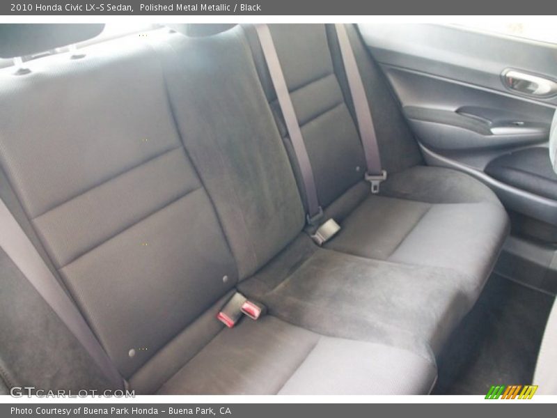 Polished Metal Metallic / Black 2010 Honda Civic LX-S Sedan