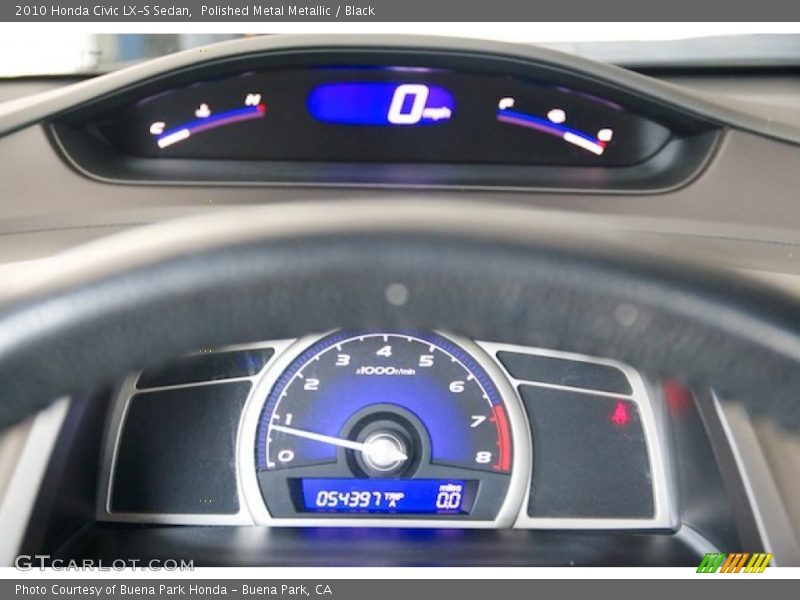  2010 Civic LX-S Sedan LX-S Sedan Gauges
