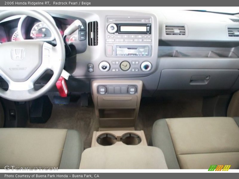 Redrock Pearl / Beige 2006 Honda Ridgeline RT