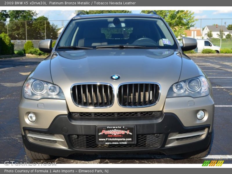 Platinum Bronze Metallic / Tobacco Nevada Leather 2009 BMW X5 xDrive30i