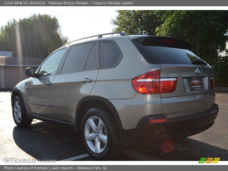 Platinum Bronze Metallic / Tobacco Nevada Leather 2009 BMW X5 xDrive30i