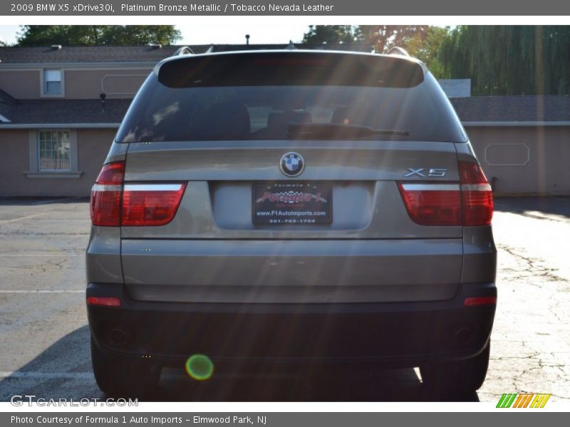 Platinum Bronze Metallic / Tobacco Nevada Leather 2009 BMW X5 xDrive30i