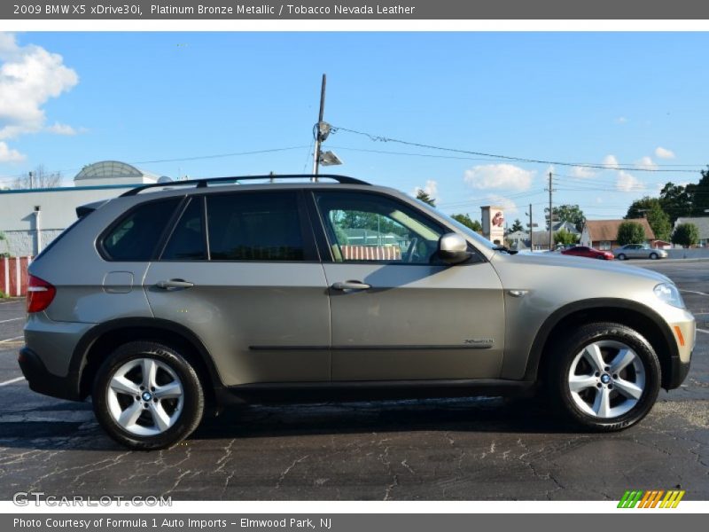Platinum Bronze Metallic / Tobacco Nevada Leather 2009 BMW X5 xDrive30i