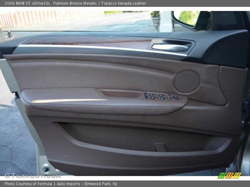 Platinum Bronze Metallic / Tobacco Nevada Leather 2009 BMW X5 xDrive30i