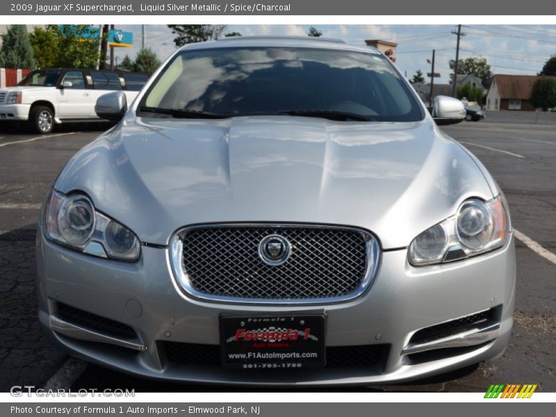 Liquid Silver Metallic / Spice/Charcoal 2009 Jaguar XF Supercharged