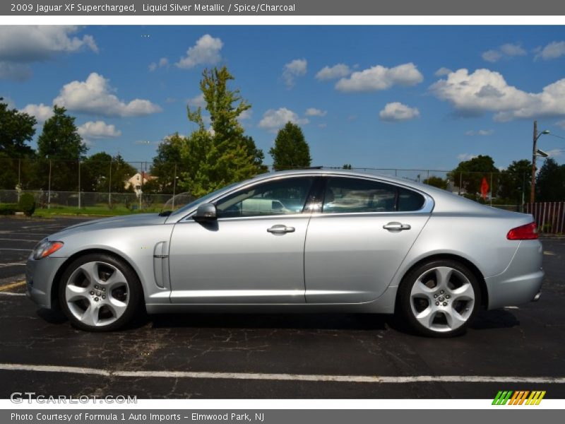  2009 XF Supercharged Liquid Silver Metallic