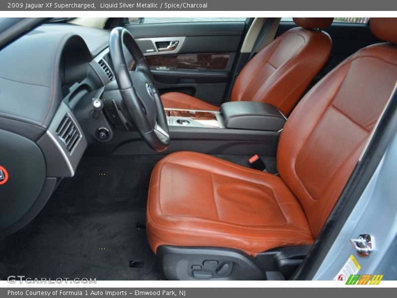 Front Seat of 2009 XF Supercharged