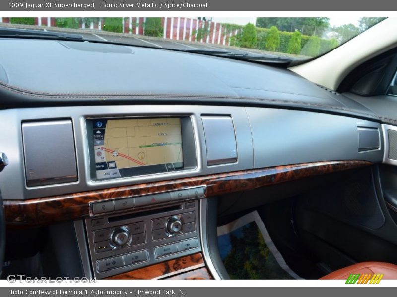 Liquid Silver Metallic / Spice/Charcoal 2009 Jaguar XF Supercharged