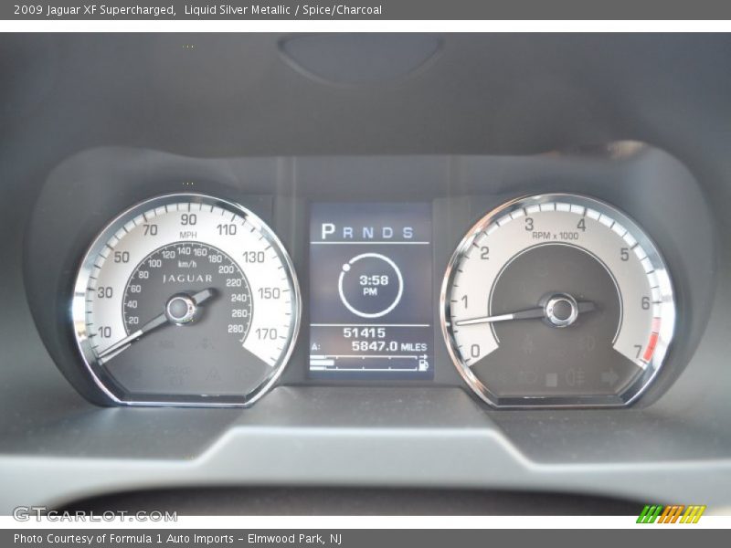 2009 XF Supercharged Supercharged Gauges