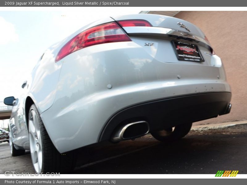 Liquid Silver Metallic / Spice/Charcoal 2009 Jaguar XF Supercharged