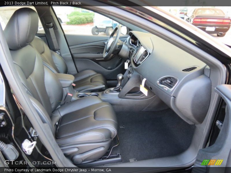 Front Seat of 2013 Dart Limited