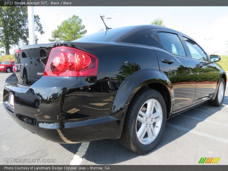Black / Black 2013 Dodge Avenger SXT
