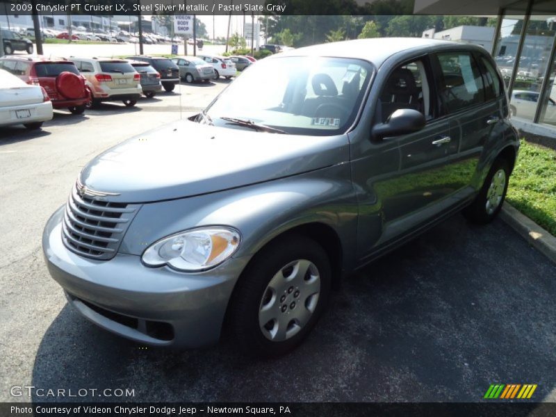 Steel Silver Metallic / Pastel Slate Gray 2009 Chrysler PT Cruiser LX
