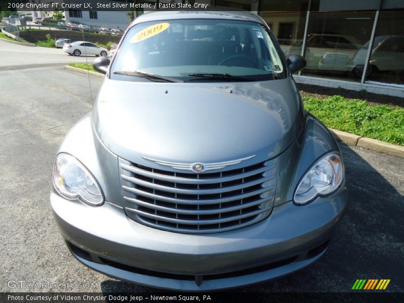 Steel Silver Metallic / Pastel Slate Gray 2009 Chrysler PT Cruiser LX