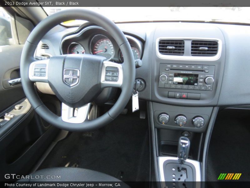Black / Black 2013 Dodge Avenger SXT