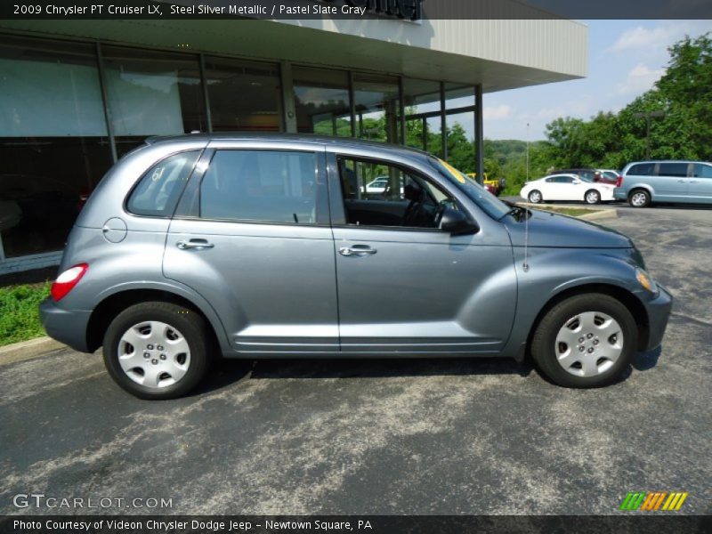 Steel Silver Metallic / Pastel Slate Gray 2009 Chrysler PT Cruiser LX