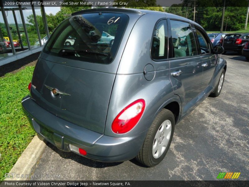 Steel Silver Metallic / Pastel Slate Gray 2009 Chrysler PT Cruiser LX