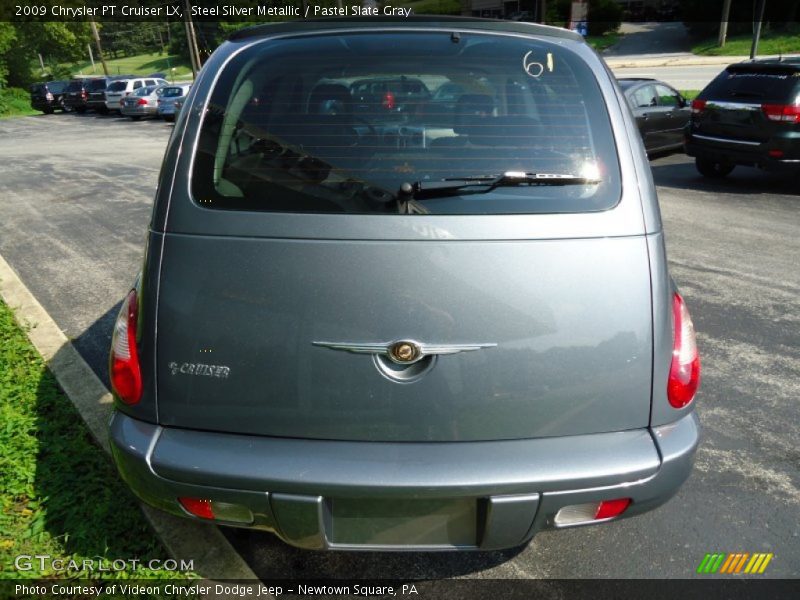 Steel Silver Metallic / Pastel Slate Gray 2009 Chrysler PT Cruiser LX