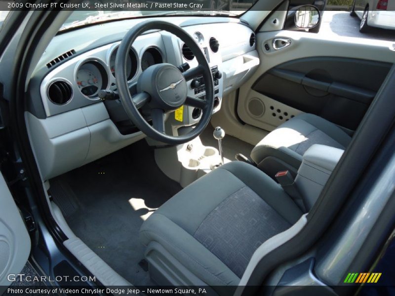 Steel Silver Metallic / Pastel Slate Gray 2009 Chrysler PT Cruiser LX