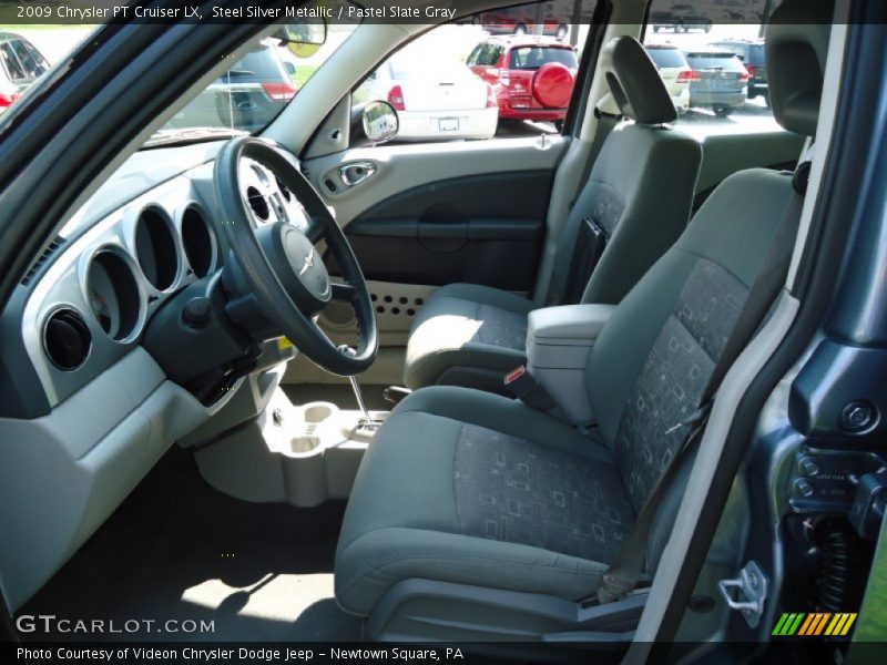 Steel Silver Metallic / Pastel Slate Gray 2009 Chrysler PT Cruiser LX