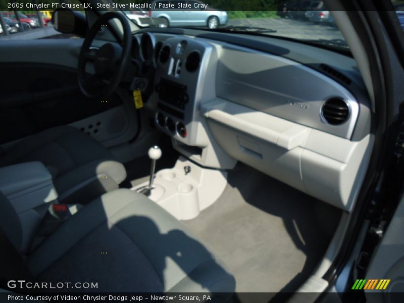 Steel Silver Metallic / Pastel Slate Gray 2009 Chrysler PT Cruiser LX