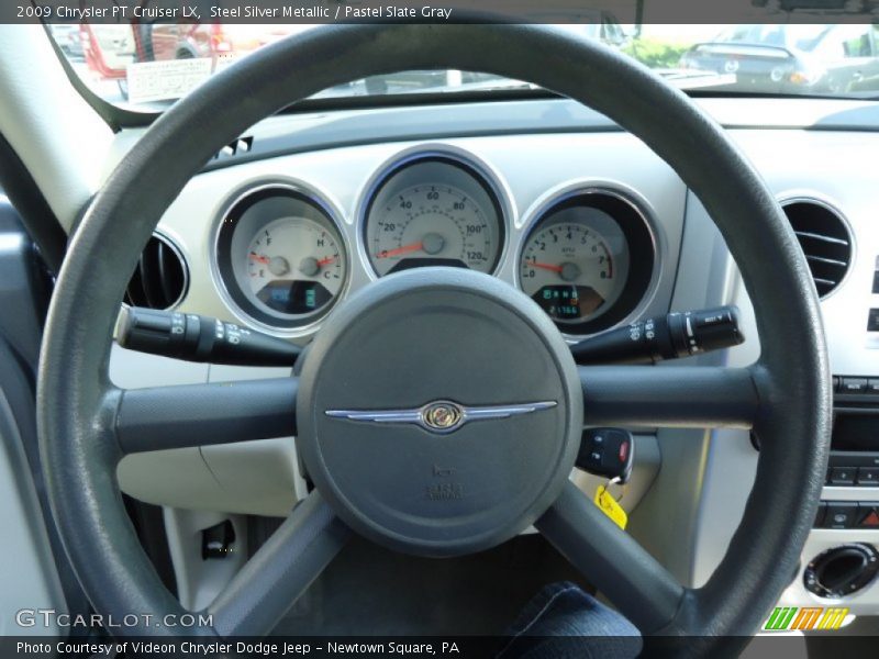 Steel Silver Metallic / Pastel Slate Gray 2009 Chrysler PT Cruiser LX