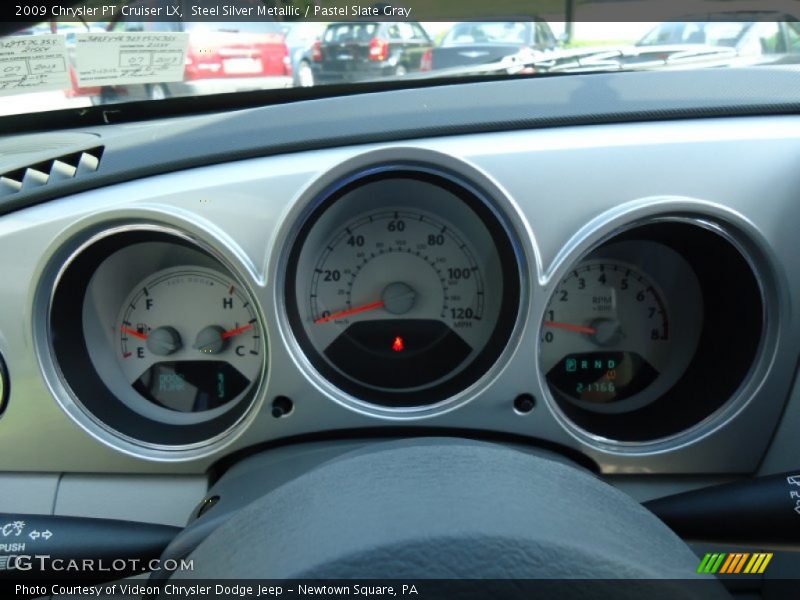 Steel Silver Metallic / Pastel Slate Gray 2009 Chrysler PT Cruiser LX