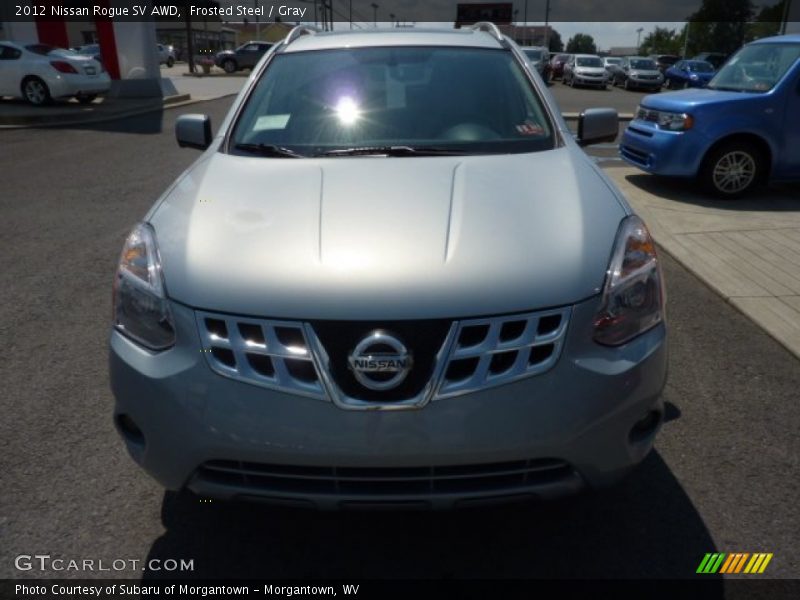 Frosted Steel / Gray 2012 Nissan Rogue SV AWD