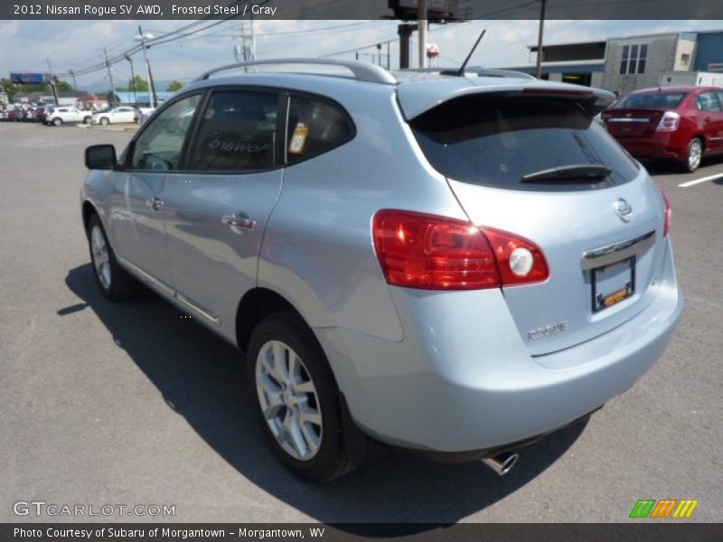 Frosted Steel / Gray 2012 Nissan Rogue SV AWD