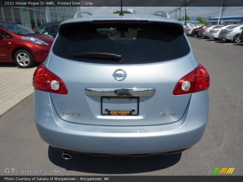 Frosted Steel / Gray 2012 Nissan Rogue SV AWD