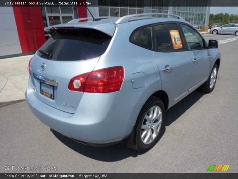 Frosted Steel / Gray 2012 Nissan Rogue SV AWD