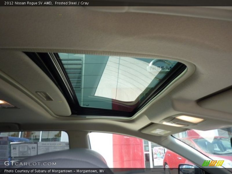 Frosted Steel / Gray 2012 Nissan Rogue SV AWD