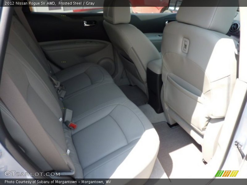 Frosted Steel / Gray 2012 Nissan Rogue SV AWD