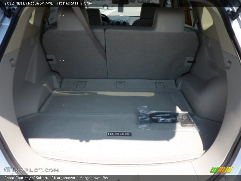 Frosted Steel / Gray 2012 Nissan Rogue SV AWD