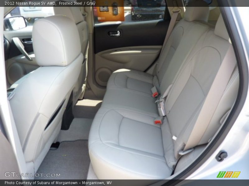 Frosted Steel / Gray 2012 Nissan Rogue SV AWD