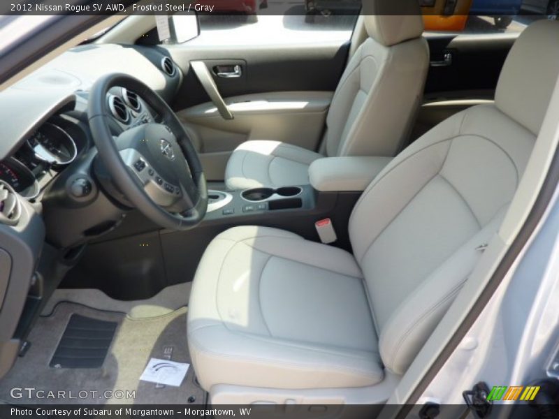 Frosted Steel / Gray 2012 Nissan Rogue SV AWD