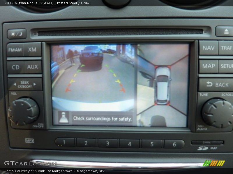Frosted Steel / Gray 2012 Nissan Rogue SV AWD