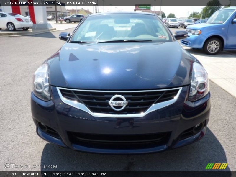 Navy Blue / Blonde 2012 Nissan Altima 2.5 S Coupe