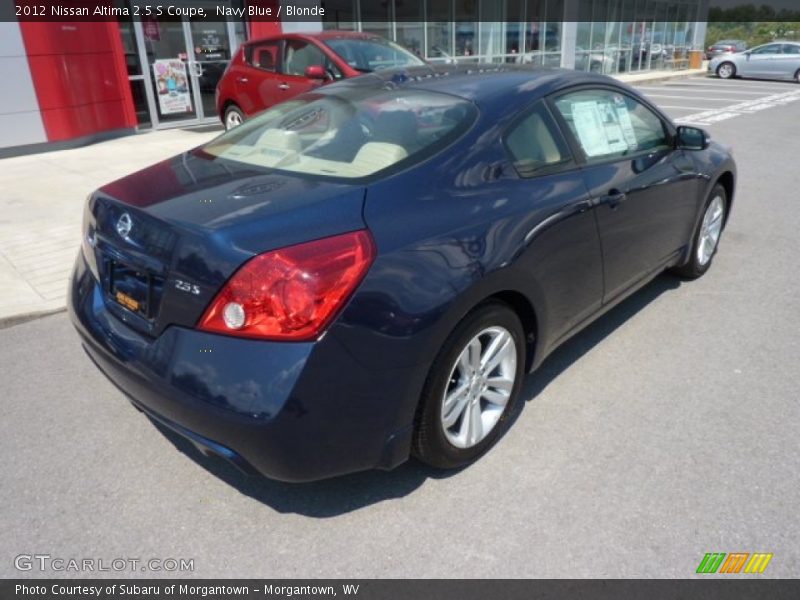 Navy Blue / Blonde 2012 Nissan Altima 2.5 S Coupe